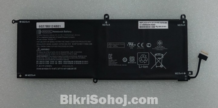 New Original Hp KK04XL 7.4V 29Wh Tablet Only Battery
